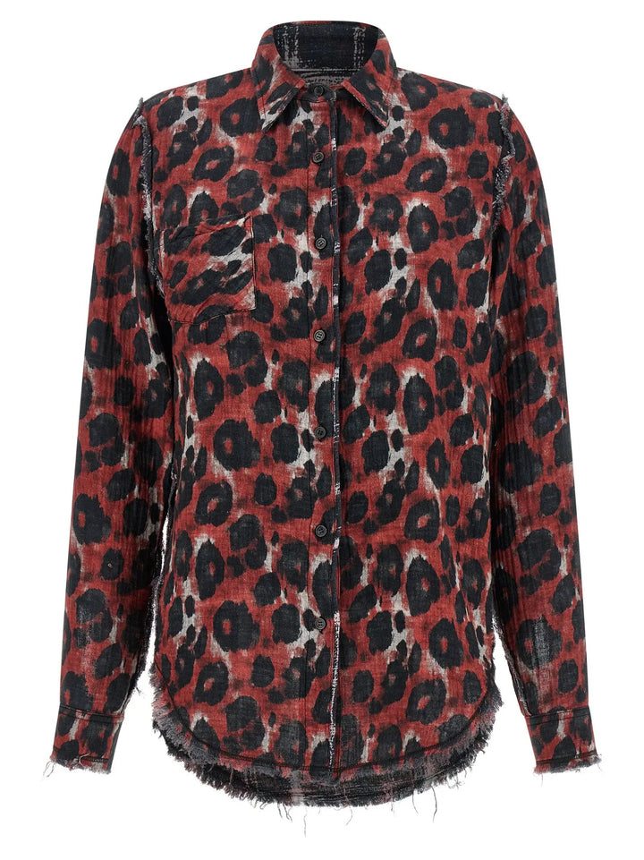 R13 Multicolor Cotton Blouse