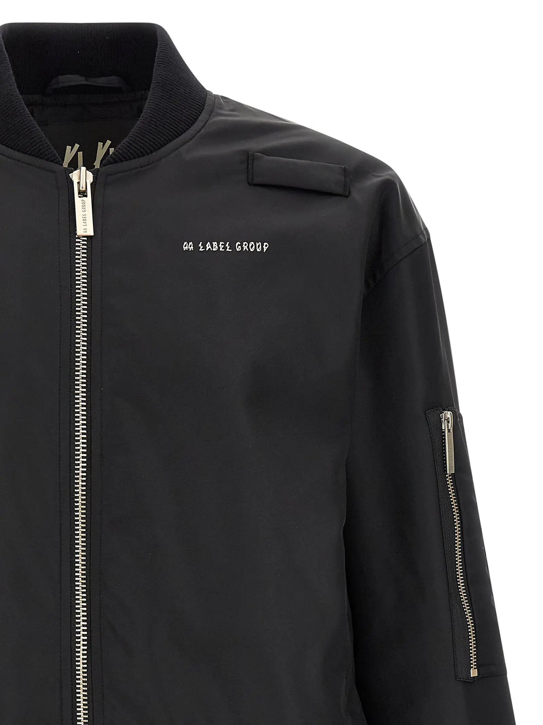 44 Label Group Black Polyamide Bomber