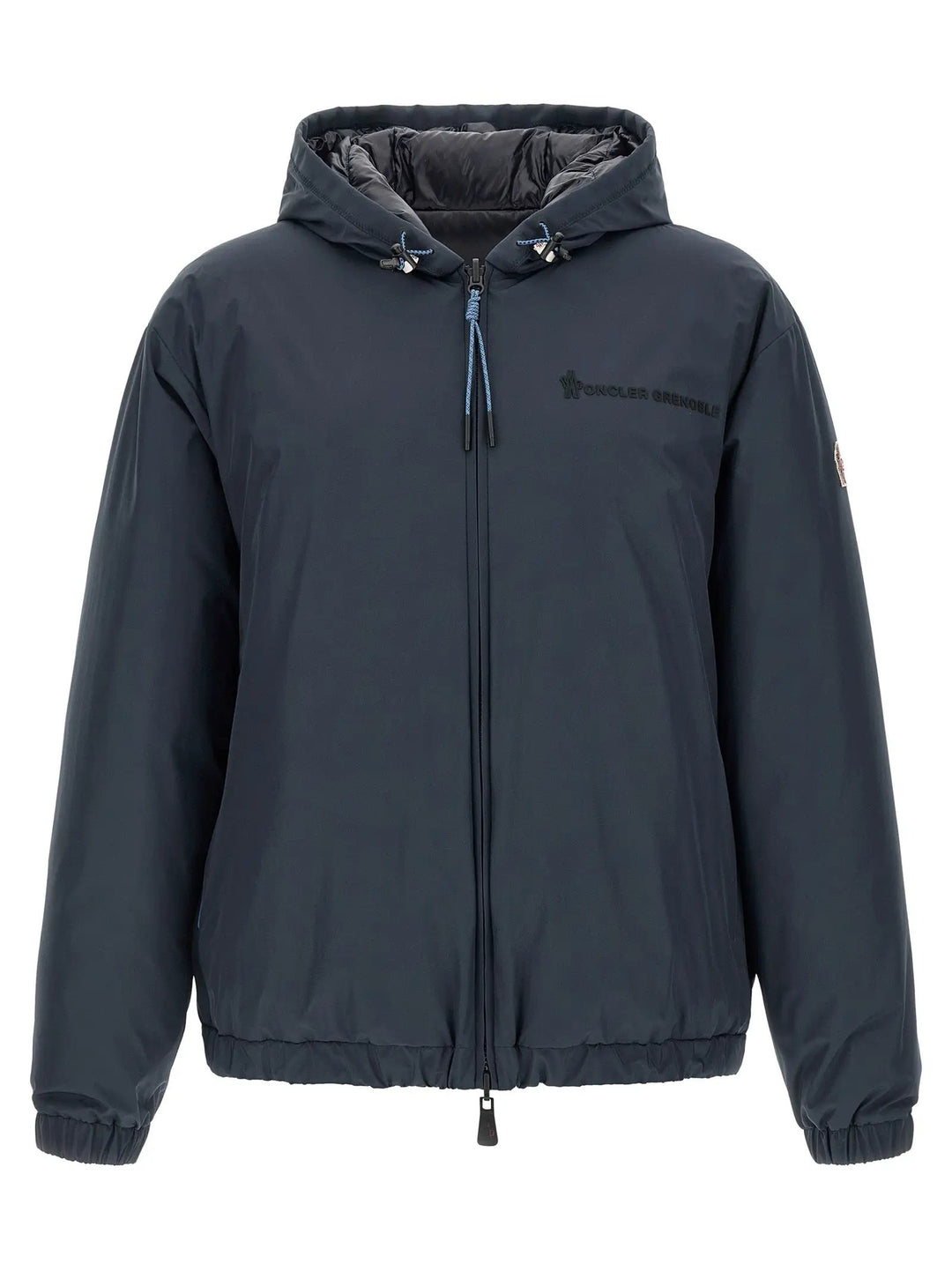 Moncler Grenoble Blue Polyamide Shell Jacket