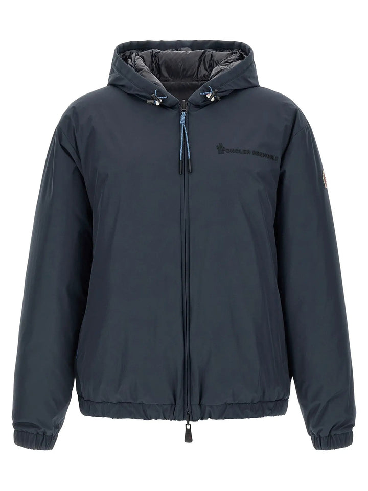 Moncler Grenoble Blue Polyamide Shell Jacket