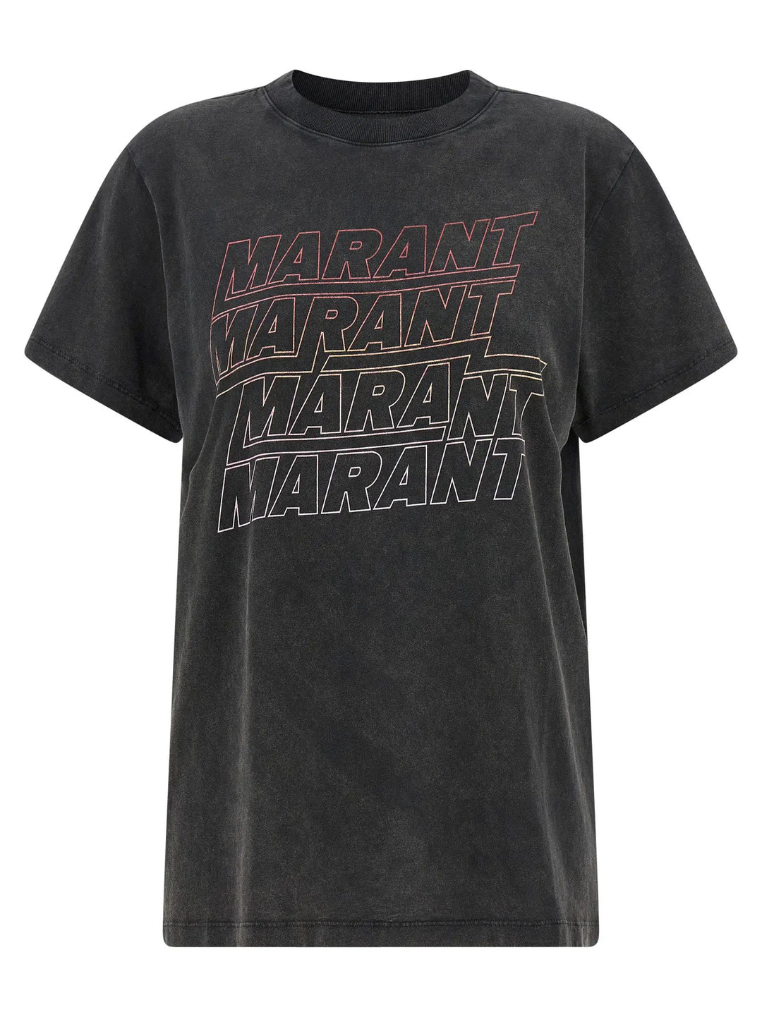 Isabel Marant Étoile Sample Sale | Isabel Marant Étoile Gray Cotton T-Shirt - | Designer outlet