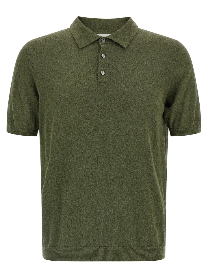 Roberto Collina Bicolor Cotton Polo Shirt