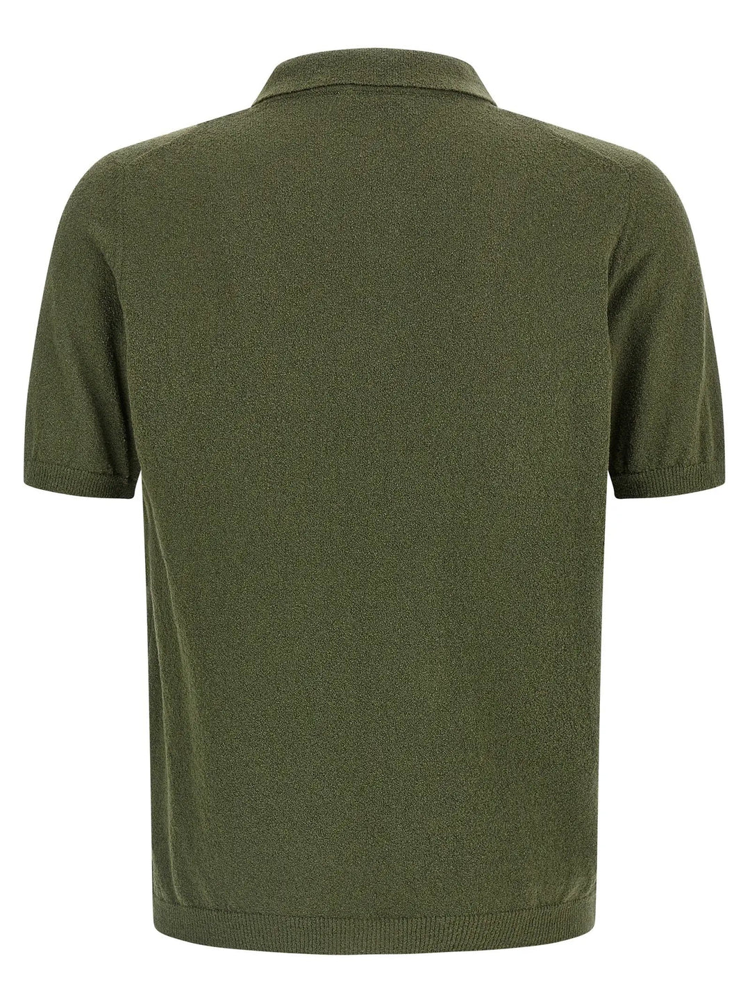 Roberto Collina Bicolor Cotton Polo Shirt