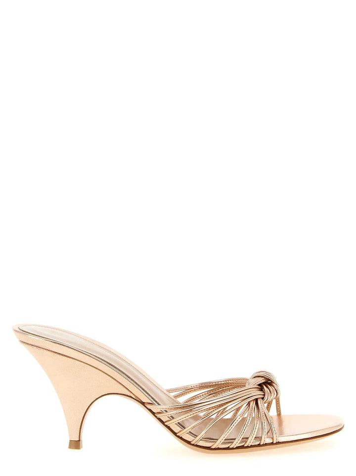 Gianvito Rossi Sample Sale | Gianvito Rossi Multicolor Lamb Leather Stiletto Heel Sandals - | Designer outlet