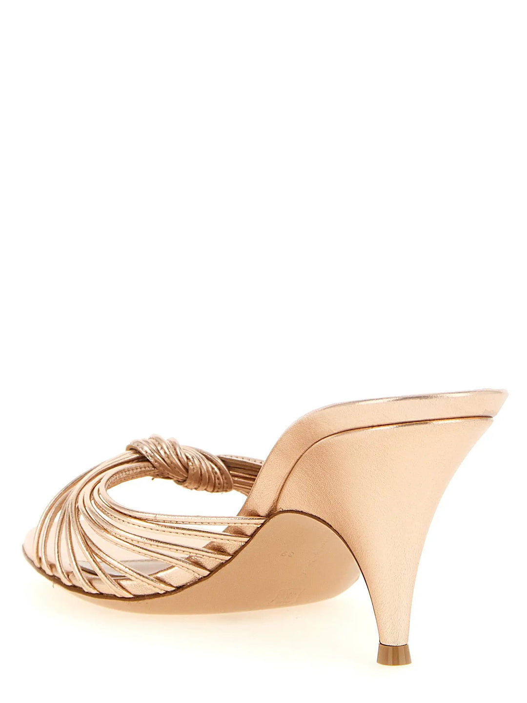 Gianvito Rossi Sample Sale | Gianvito Rossi Multicolor Lamb Leather Stiletto Heel Sandals - | Designer outlet