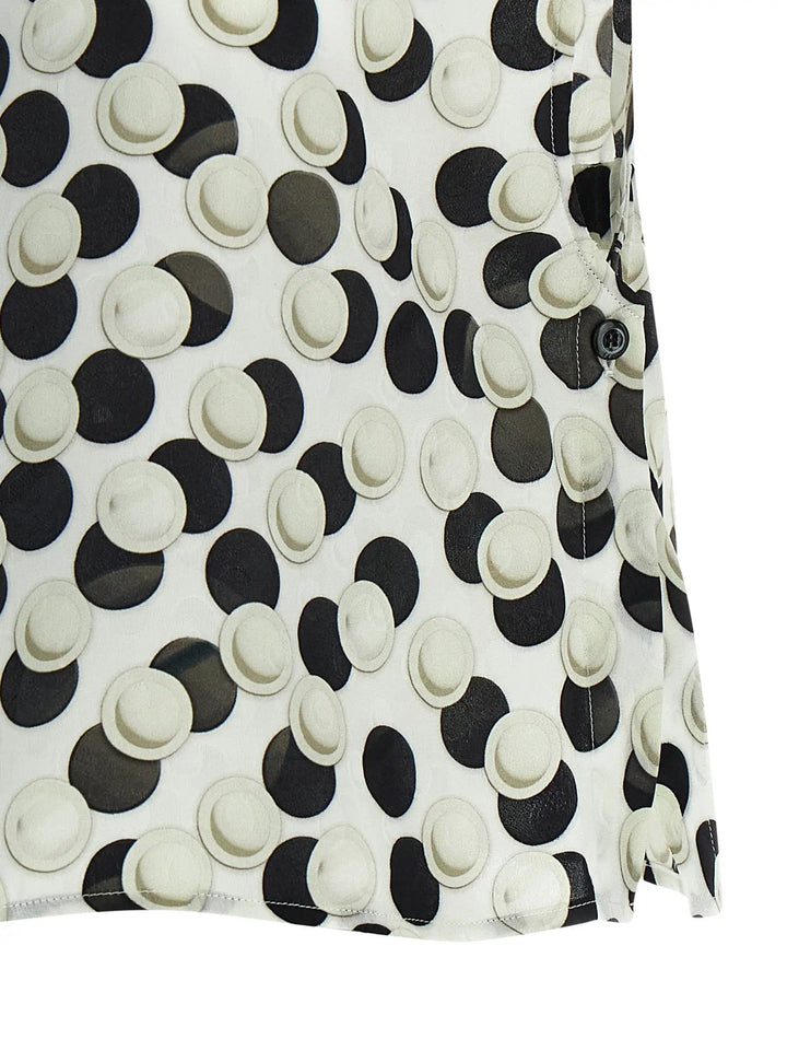 Fendi Multicolor Silk Pattern Shirt