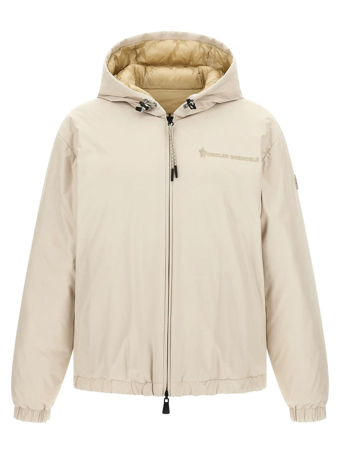 Moncler Grenoble Beige Polyamide Shell Jacket