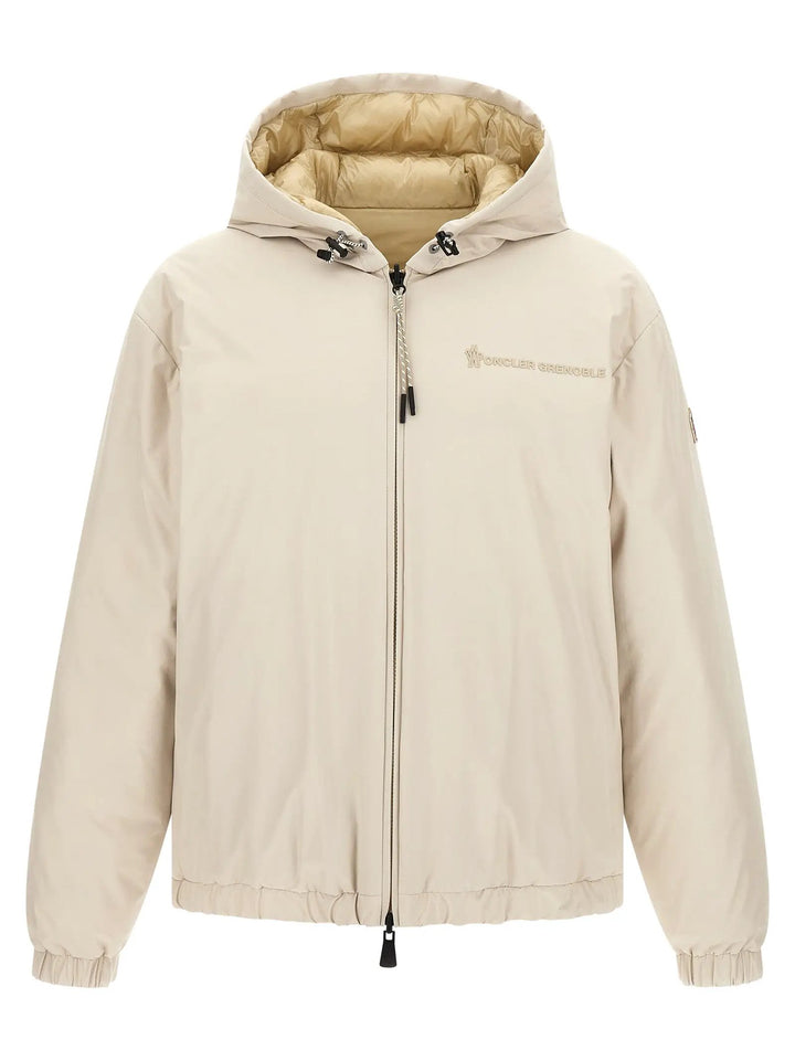 Moncler Grenoble Beige Polyamide Shell Jacket