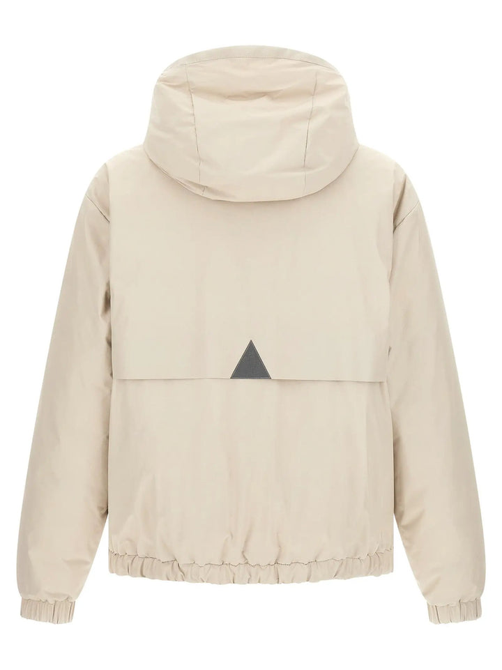 Moncler Grenoble Beige Polyamide Shell Jacket