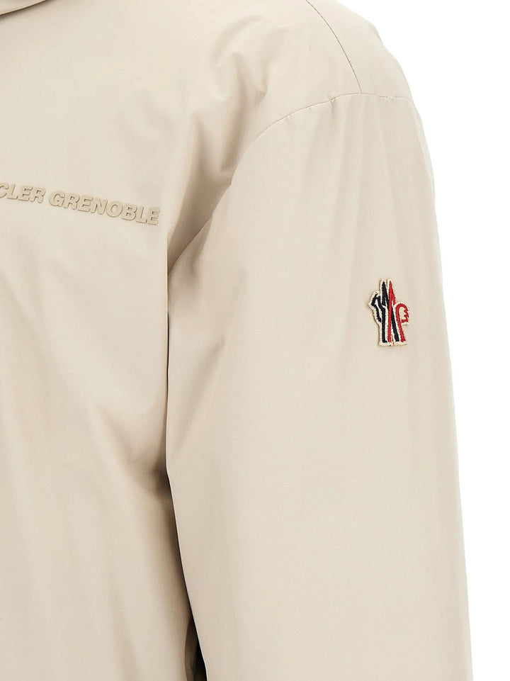 Moncler Grenoble Beige Polyamide Shell Jacket