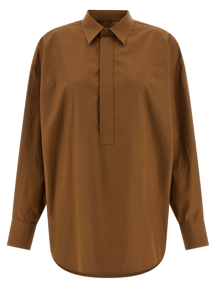 Armarium Brown Cotton Blouse