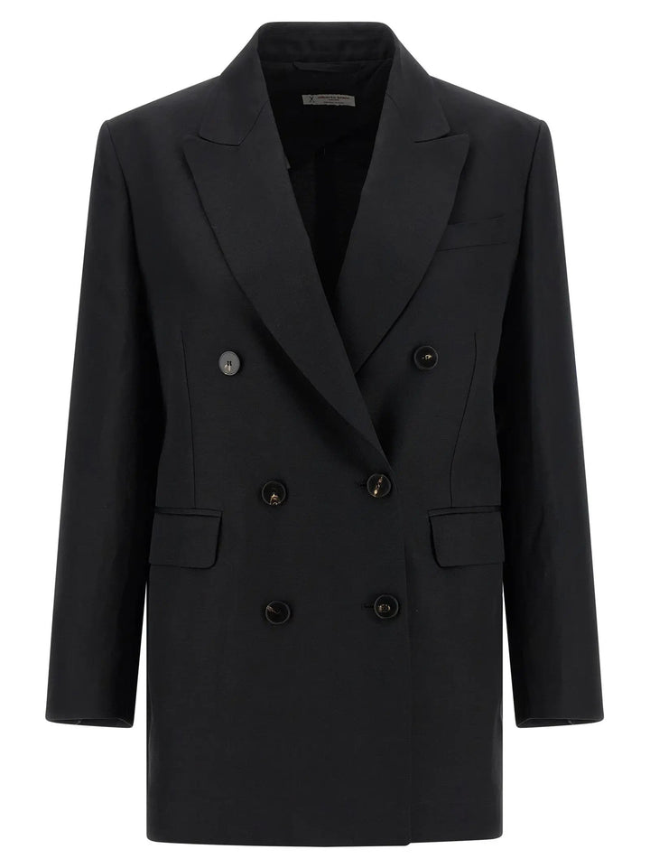 Alberto Biani Black Viscose Blazer