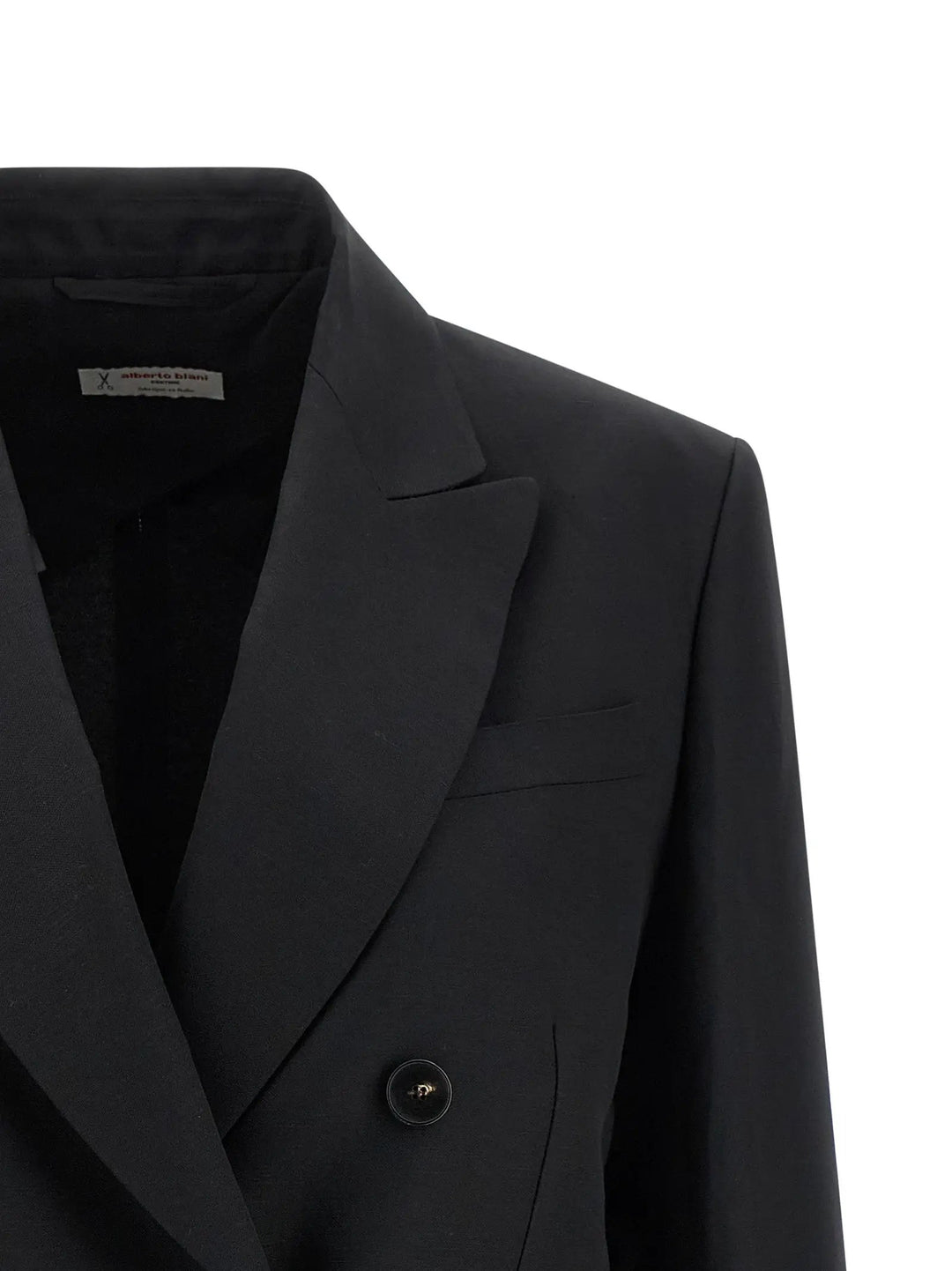 Alberto Biani Black Viscose Blazer