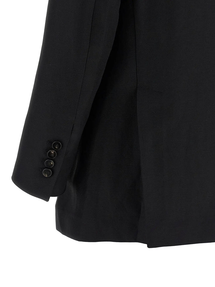 Alberto Biani Black Viscose Blazer