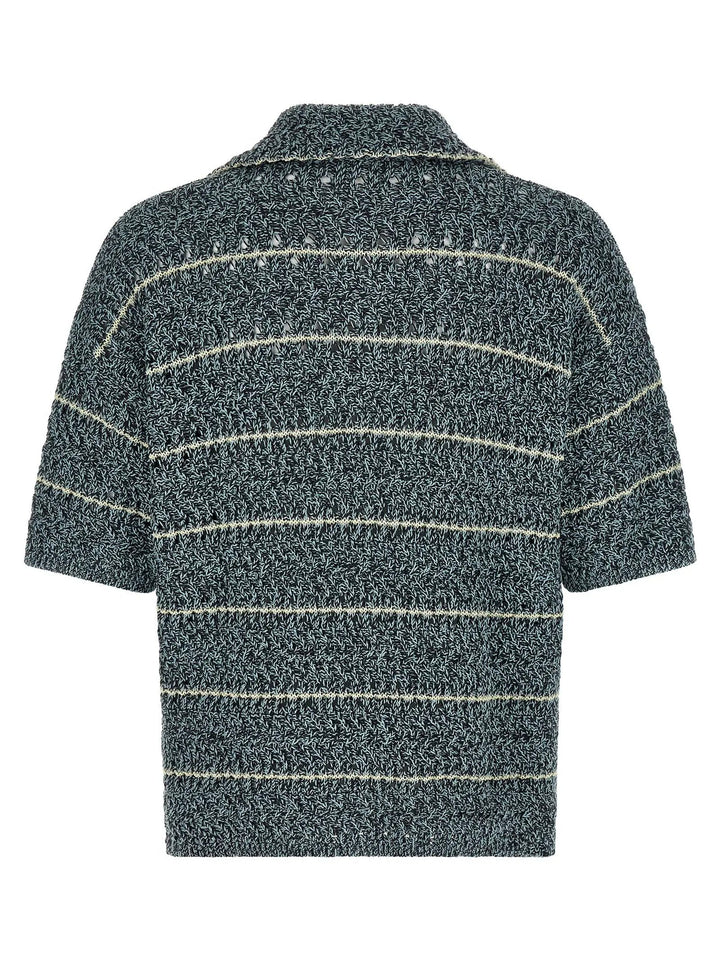 Roberto Collina Multicolor Cotton Polo Shirt