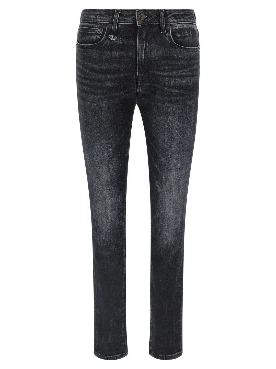 R13 Black Cotton Jeans Denim