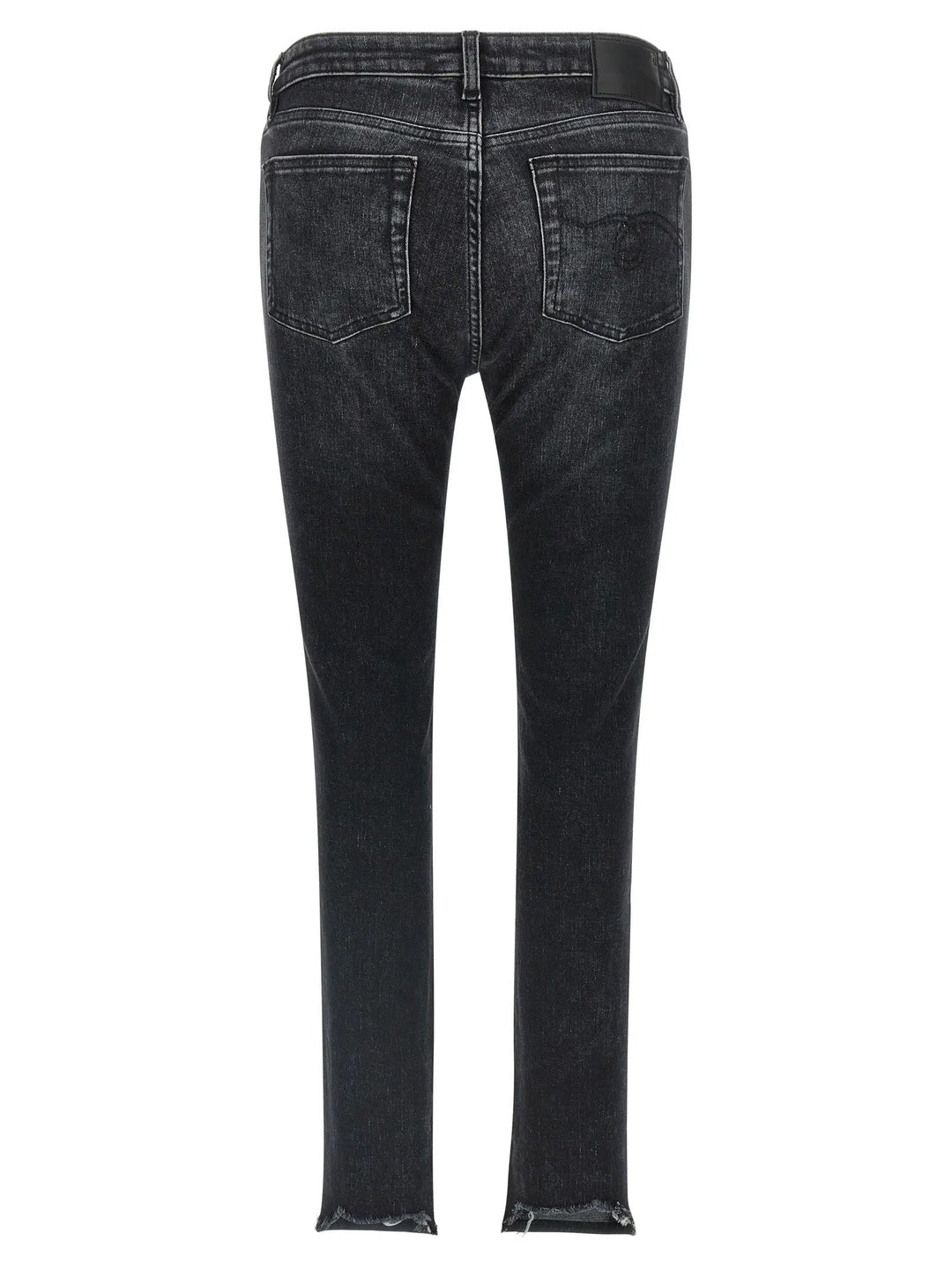R13 Black Cotton Jeans Denim