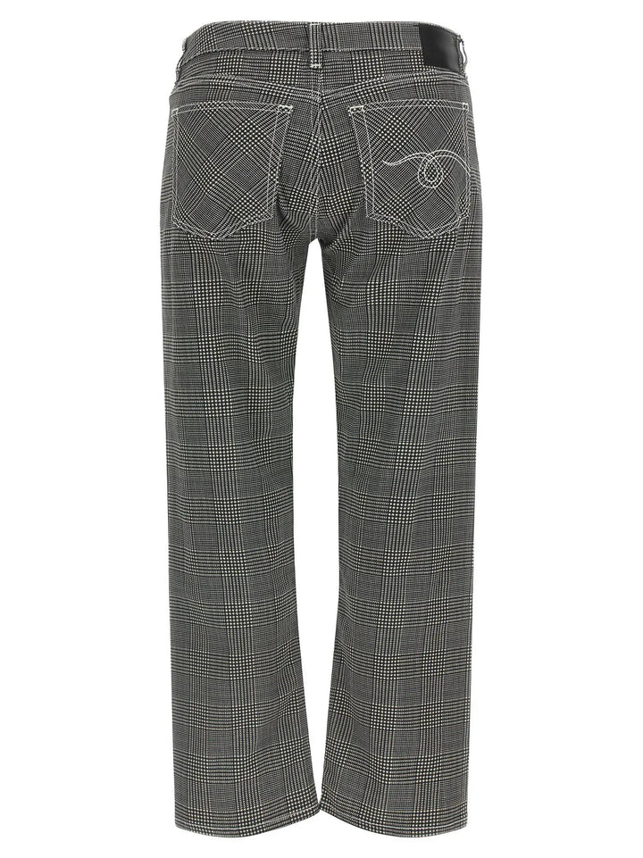 R13 Bicolor Cotton Casual Pants