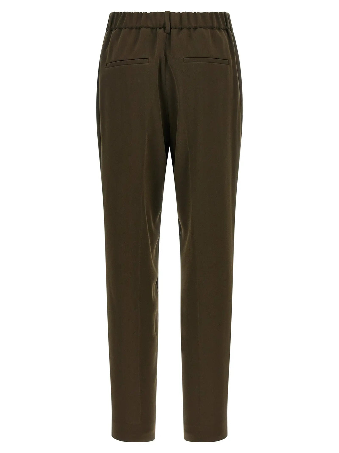 Alberto Biani Bicolor Triacetate Casual Pants