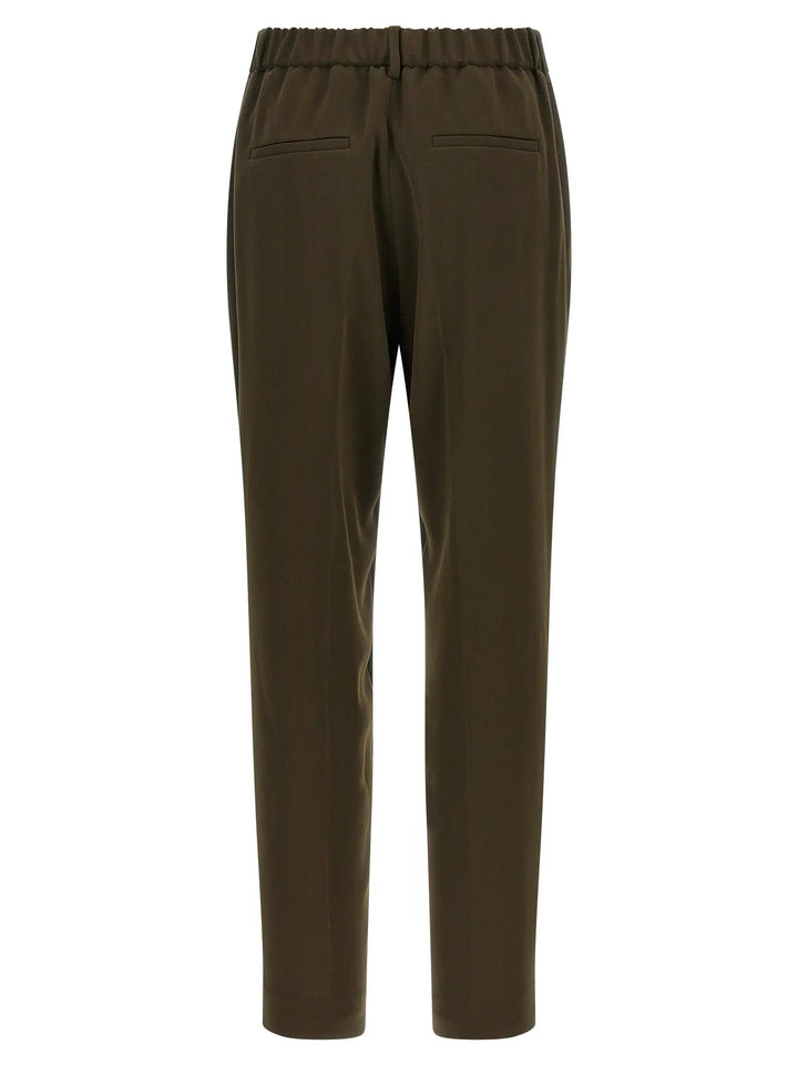 Alberto Biani Bicolor Triacetate Casual Pants