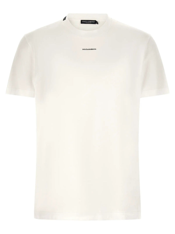 Dolce &amp; Gabbana White Cotton T-Shirt