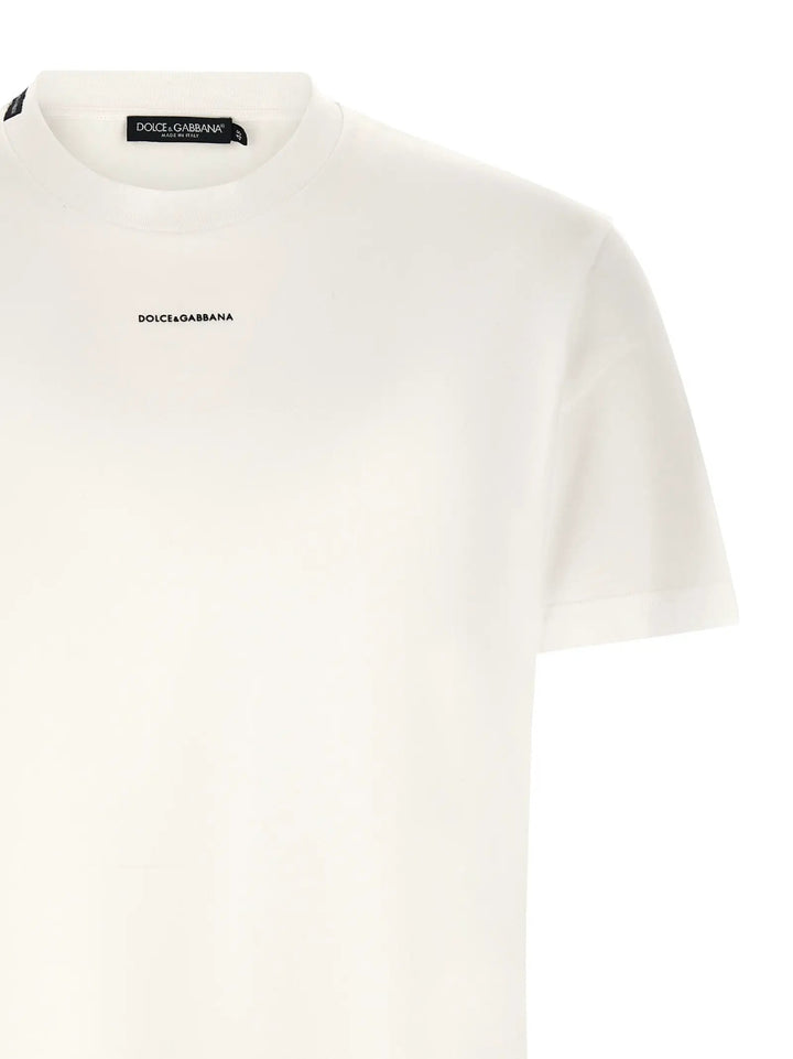 Dolce &amp; Gabbana White Cotton T-Shirt