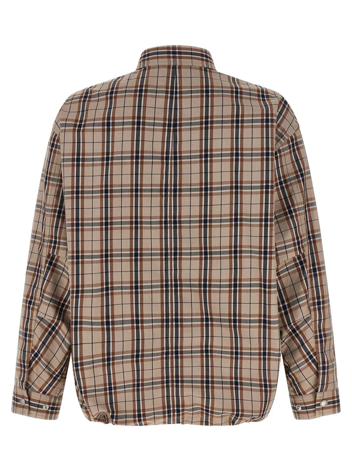 Comme Des Garçons Beige Cotton Full-Length Jacket