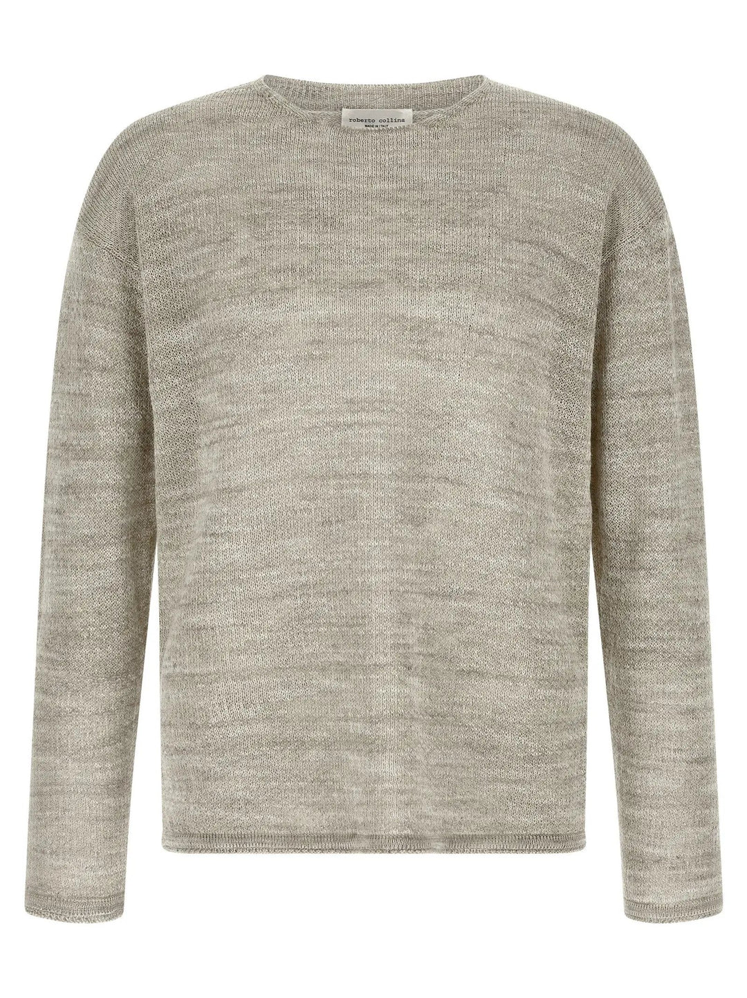 Roberto Collina Gray Cotton Cardigan