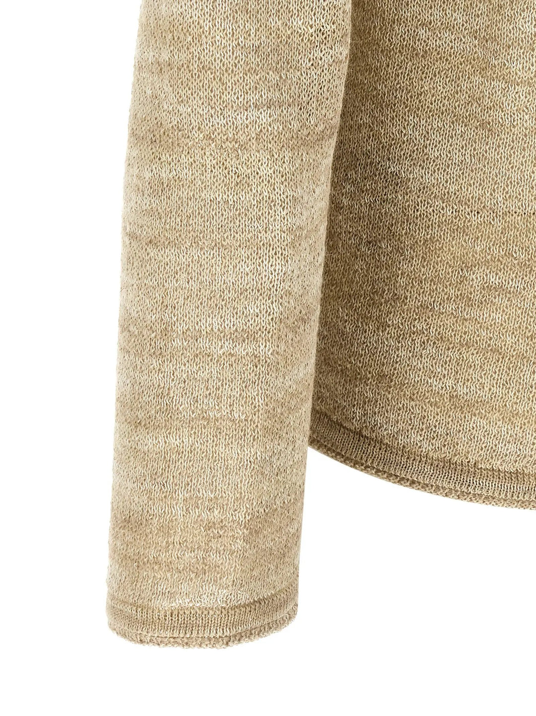 Roberto Collina Beige Cotton Cardigan
