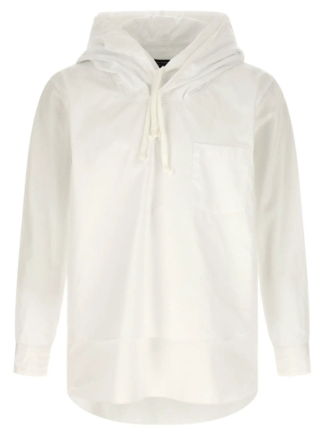 Comme Des Garçons White Cotton Blouse