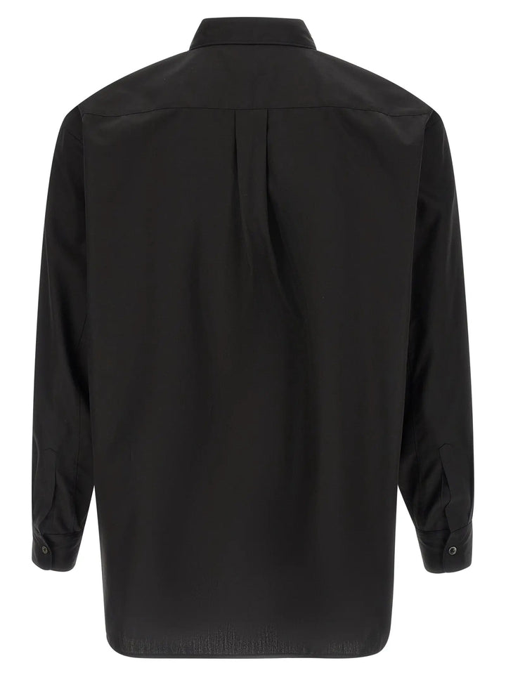 Comme Des Garçons Black Cotton Blouse