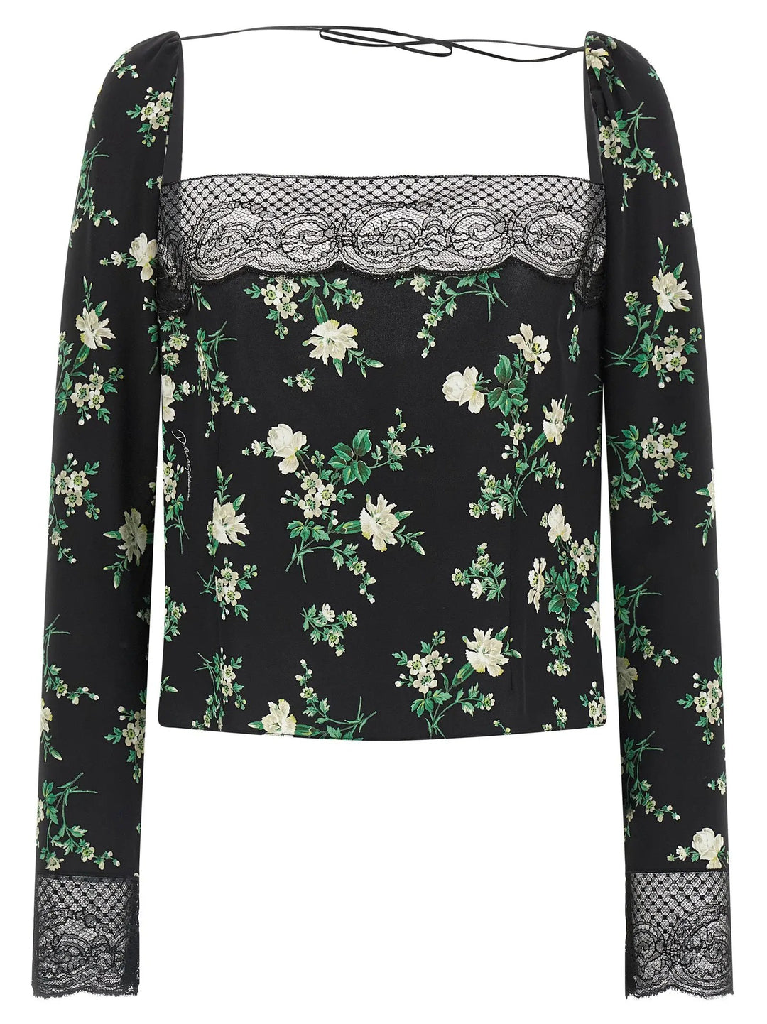 Dolce &amp; Gabbana Black Sisal Tank Tops