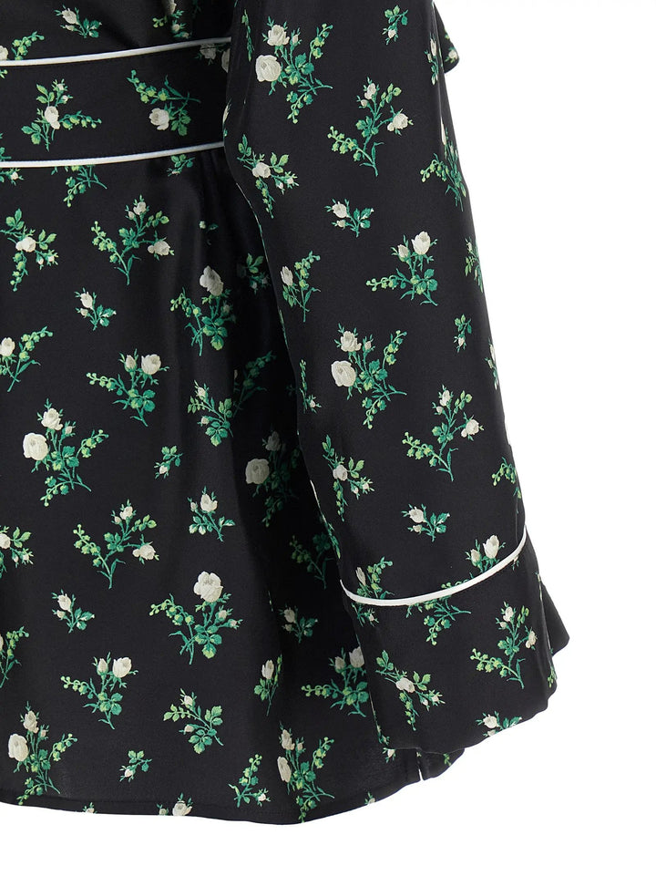 Dolce &amp; Gabbana Black Silk Blouse