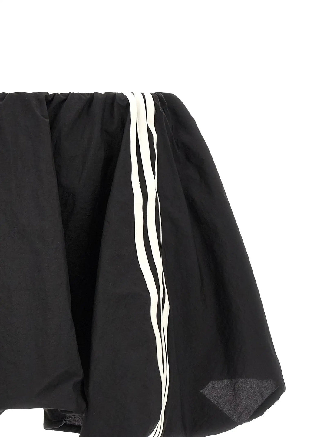 Y-3 Black Nylon Long Skirt