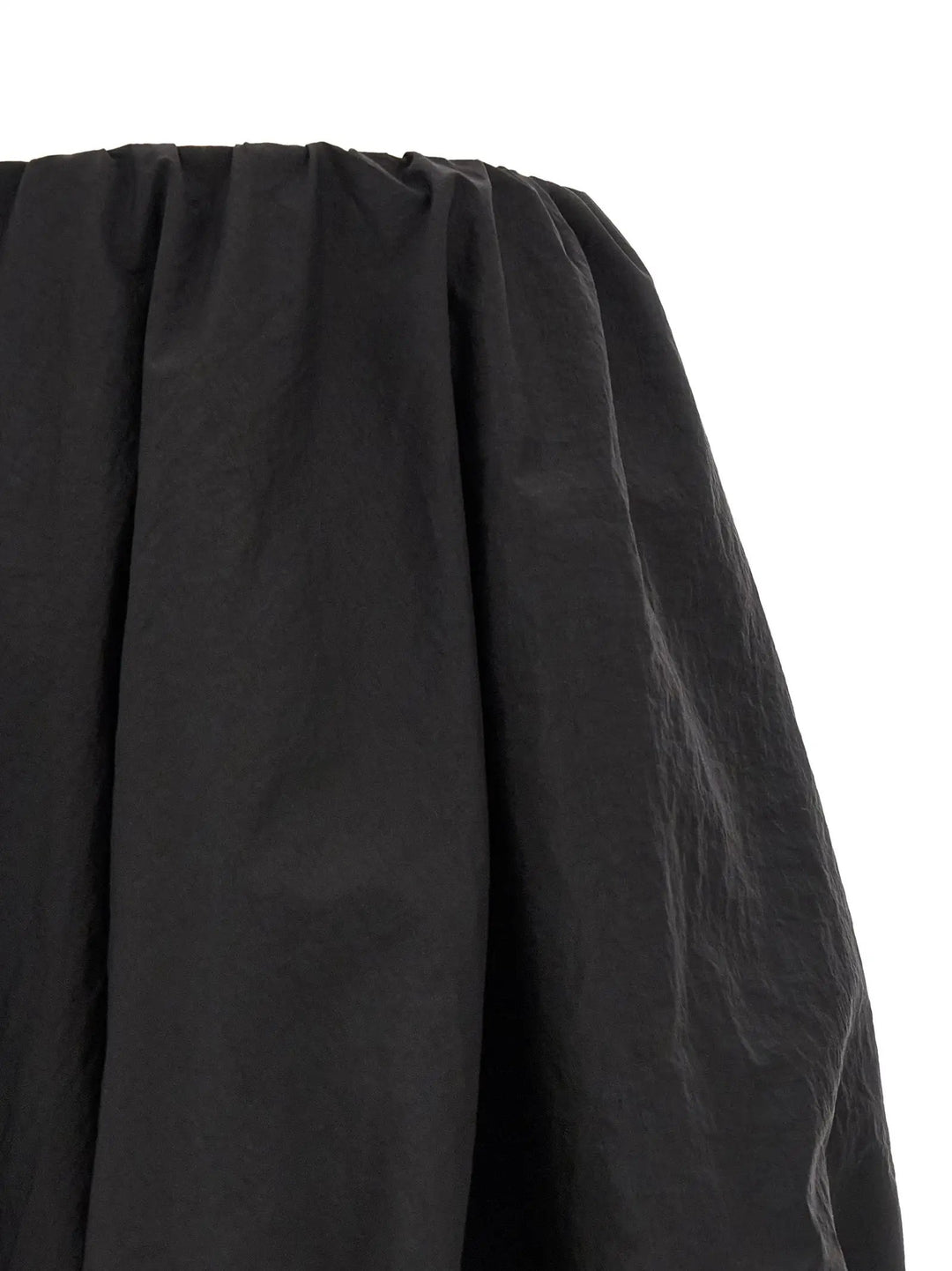 Y-3 Black Nylon Long Skirt