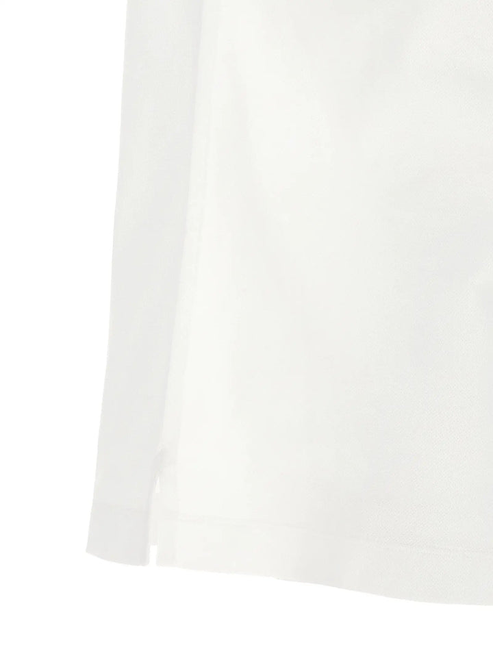 ZEGNA White Cotton Polo Shirt