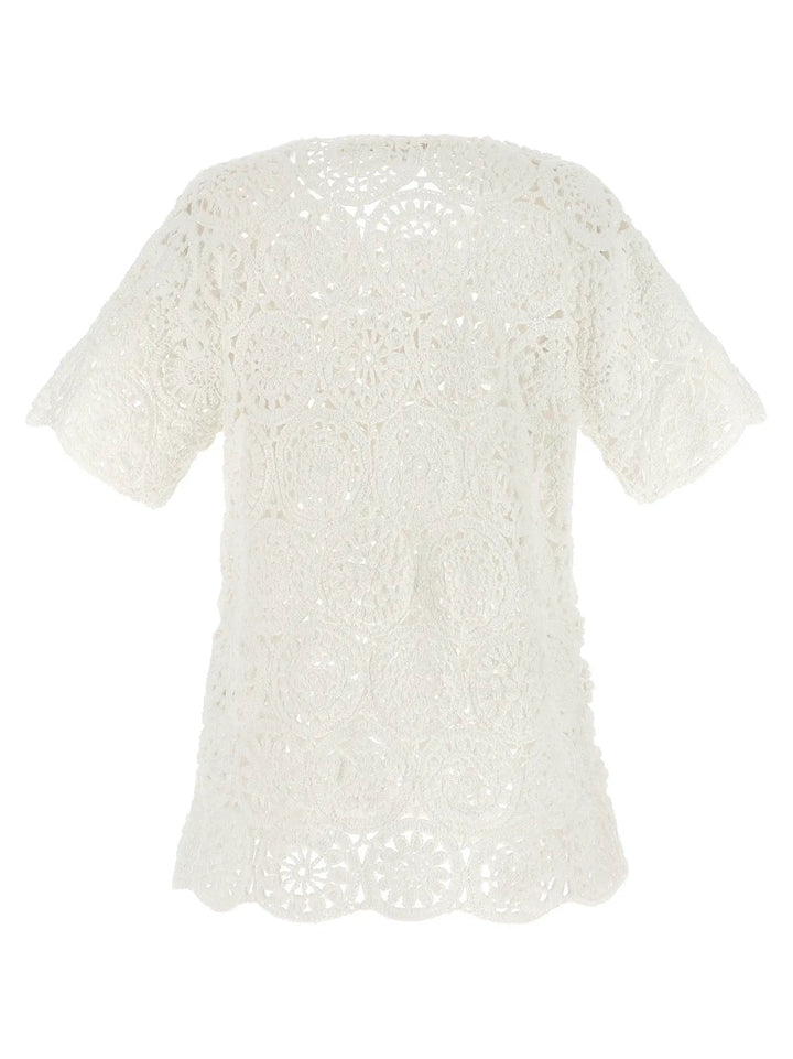 Comme Des Garçons White Cotton T-Shirt