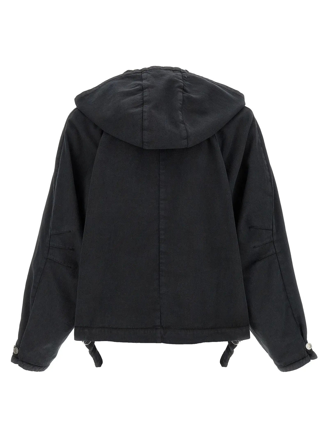 Namacheko Black Cotton Shell Jacket
