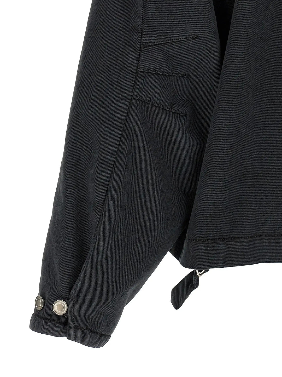 Namacheko Black Cotton Shell Jacket