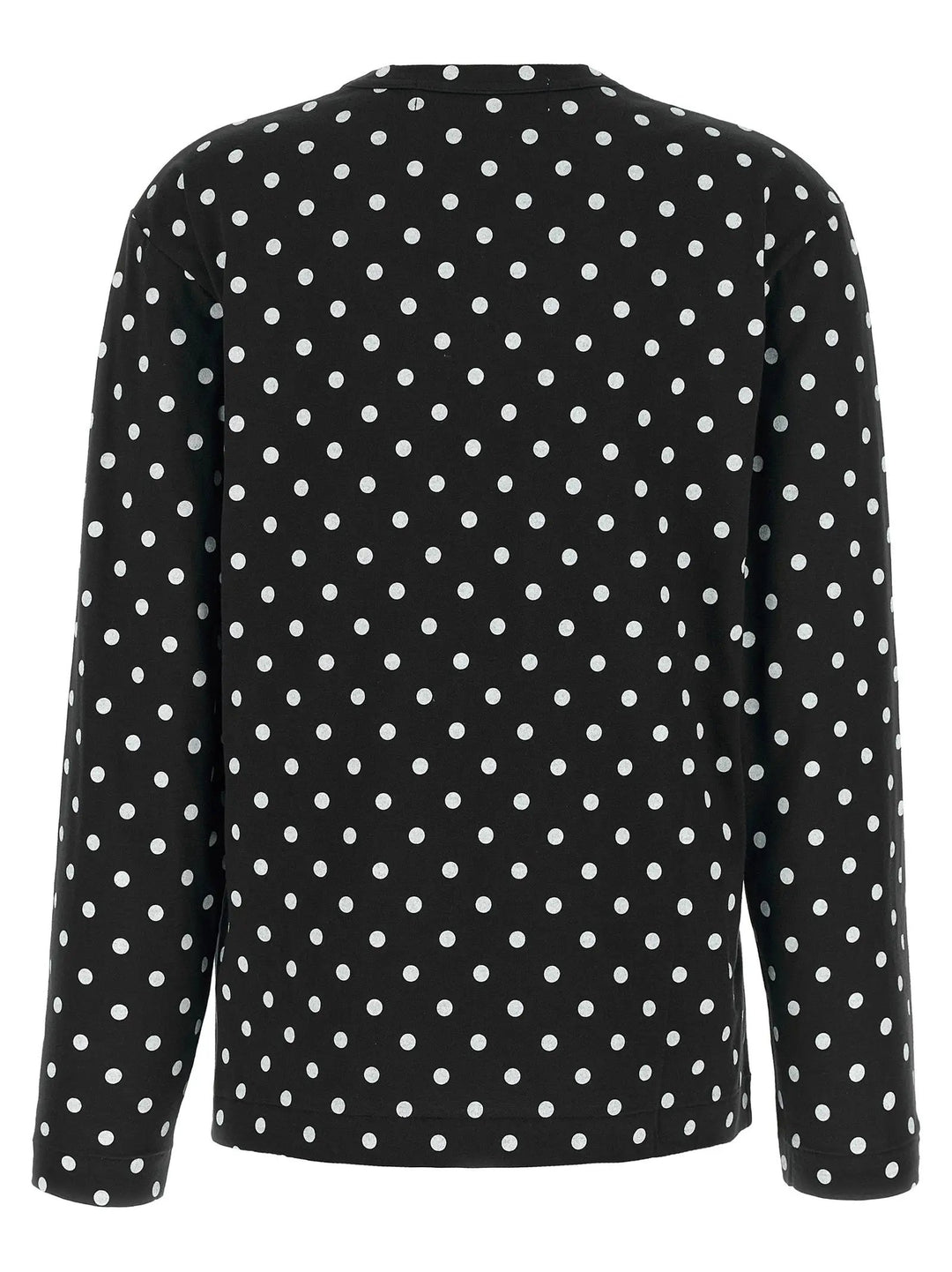 Comme Des Garçons Play Black Cotton Long Sleeve T-Shirt
