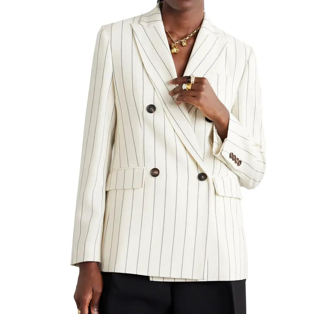 Brunello Cucinelli Sample Sale | Brunello Cucinelli White Wool Blazer - | Designer outlet