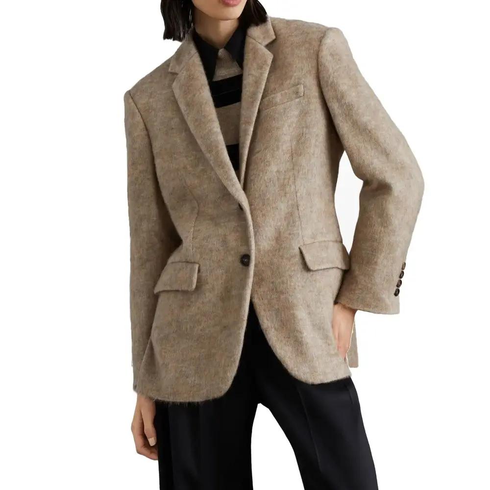 Brunello Cucinelli Sample Sale | Brunello Cucinelli Beige Cashmere Blazer - | Designer outlet