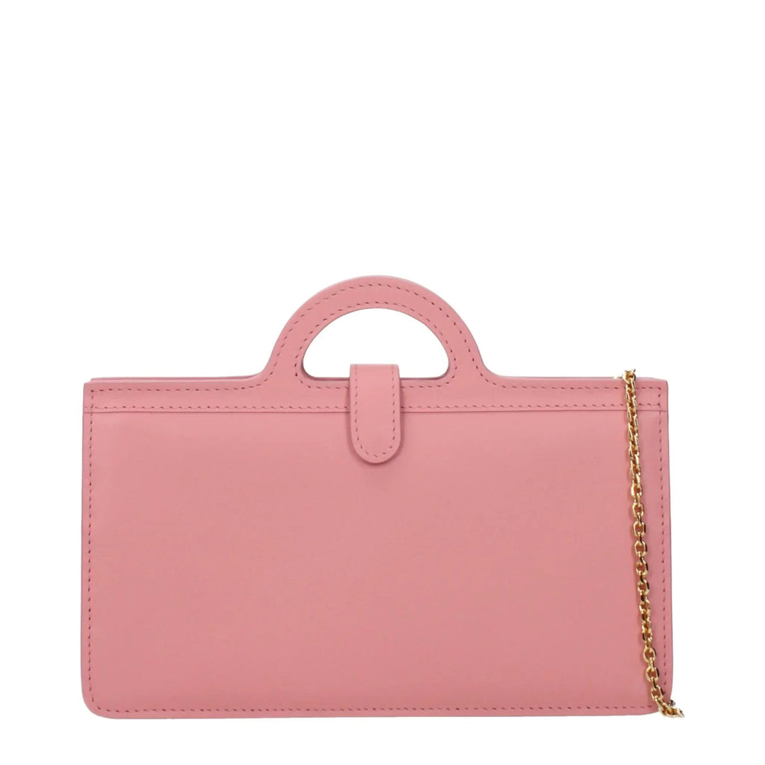 Marni Pink Leather Crossbody Bag