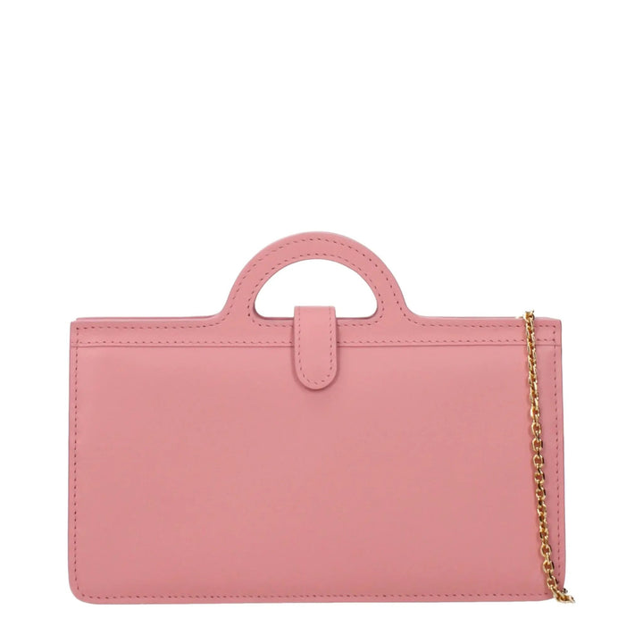 Marni Pink Leather Crossbody Bag