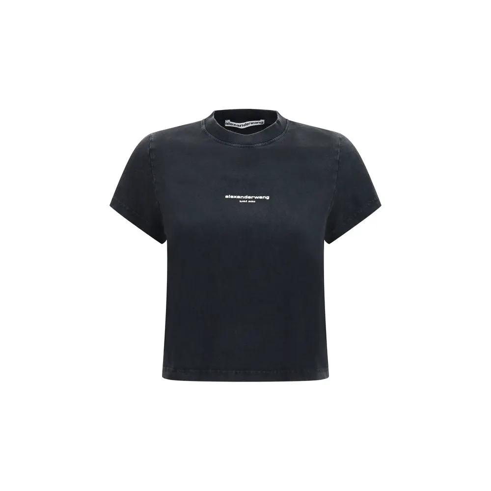 Alexander Wang Sample Sale | Alexander Wang Gray Cotton T-Shirt - | Designer outlet