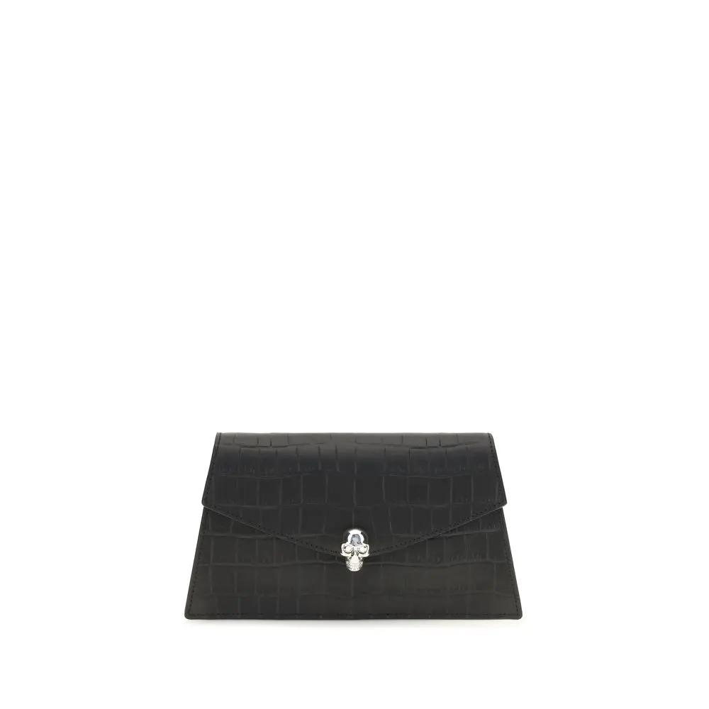 Alexander McQueen Sample Sale | Alexander McQueen Black Calf Leather Bos Taurus Shoulder Bag - | Designer outlet