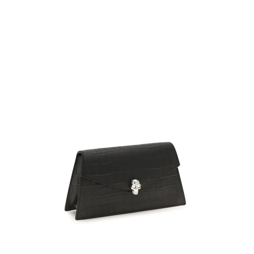 Alexander McQueen Sample Sale | Alexander McQueen Black Calf Leather Bos Taurus Shoulder Bag - | Designer outlet