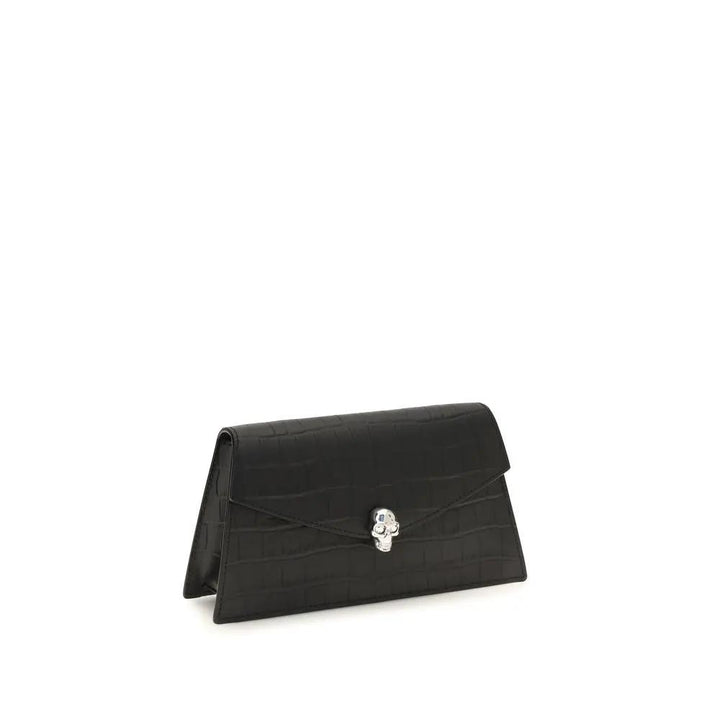 Alexander McQueen Sample Sale | Alexander McQueen Black Calf Leather Bos Taurus Shoulder Bag - | Designer outlet