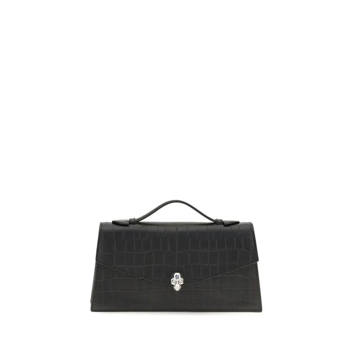 Alexander McQueen Sample Sale | Alexander McQueen Black Calf Leather Bos Taurus Shoulder Bag - | Designer outlet