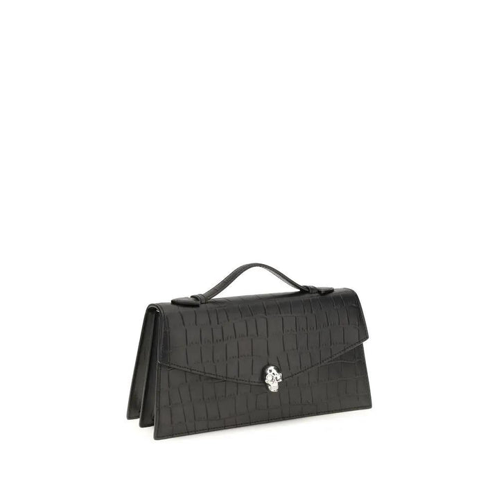 Alexander McQueen Sample Sale | Alexander McQueen Black Calf Leather Bos Taurus Shoulder Bag - | Designer outlet